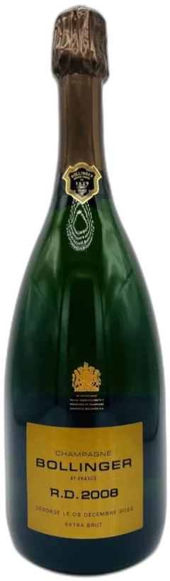 photo Domaine Bollinger r d Extra Brut Champagne 2008 Champagne France