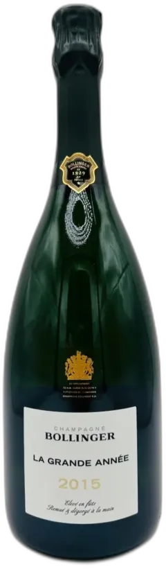 photo Domaine Bollinger Grande Annee Brut Champagne 2015 Champagne France