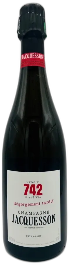 photo du vin Domaine Jacquesson 742 Degorgement Tardif Champagne France