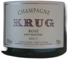 photo Krug Brut Rose Champagne Edition 24 Champagne France