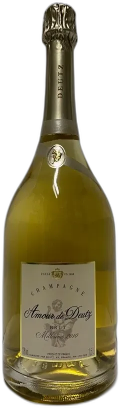 vue du vin Domaine Deutz Amour de Deutz Brut Champgne France