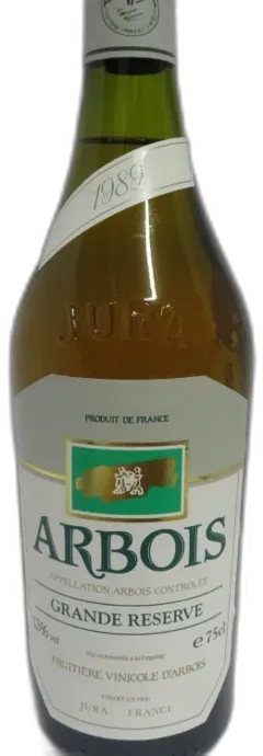 vue du vin Frutiere Vinicole Arbois Arbois Grande Reserve 1989 Jura Savoie France