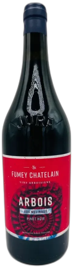 photo Domaine Raphael Fumey et Adeline Chatelain Aux Melinaux Pinot Noir 2022 Jura Savoie France