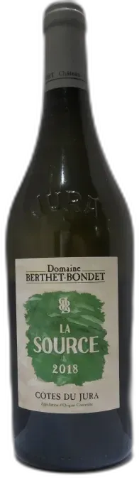 photo du vin Domaine Berthet-Bondet la Source 2018 Jura Savoie France