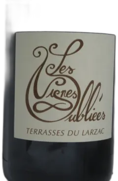 photo Domaine les Vignes Oubliees Terrasses du Larzac 2019 Languedoc Roussillon France