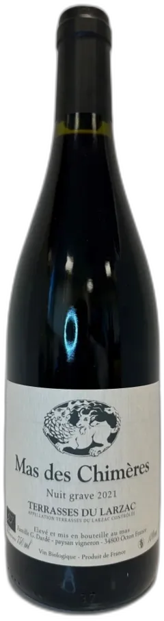 photo Domaine Mas des Chimeres Nuit Grave 2021 Languedoc Roussillon France