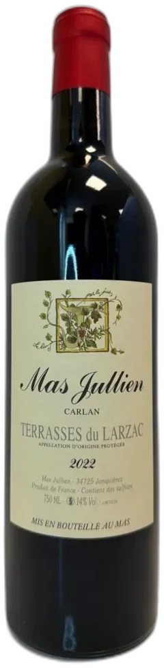 illustration du vin Domaine Mas Jullien Carlan Languedoc Roussillon France