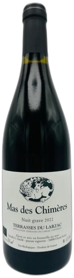 photo Domaine Mas des Chimeres Nuit Grave 2022 Languedoc Roussillon France