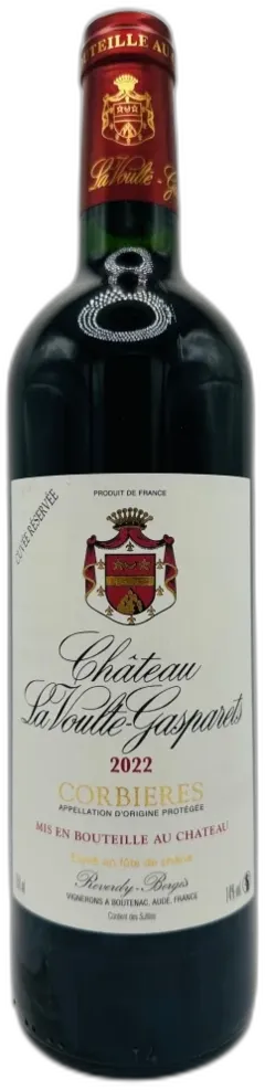 illustration du vin Château la Voulte Gasparets Cuvee Reservee Corbieres Languedoc Roussillon France