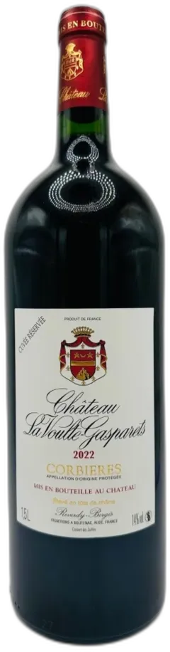 illustration du vin Château la Voulte Gasparets Cuvee Reservee Corbieres Languedoc Roussillon France