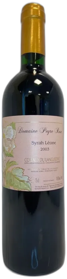 photo Domaine Peyre Rose Clos Syrah Leone 2003 Languedoc Roussillon France