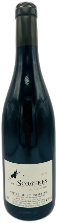 image du vin Clos des Fees les Sorcieres Cotes du Roussillon Rouge 2023 Languedoc Roussillon France