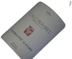photo Domaine Gauby Calcinaires 2016 Languedoc Roussillon France