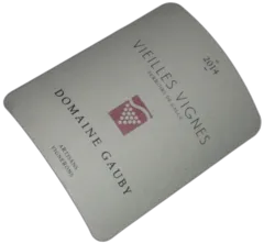 photo Domaine Gauby Vieilles Vignes Cotes Catalanes Rouge 2014 Languedoc Roussillon France