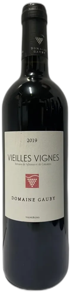 photo Domaine Gauby Vieilles Vignes Cotes Catalanes Rouge 2019 Languedoc Roussillon France
