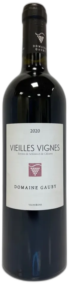 photo Domaine Gauby Vieilles Vignes Cotes Catalanes Rouge 2020 Languedoc Roussillon France
