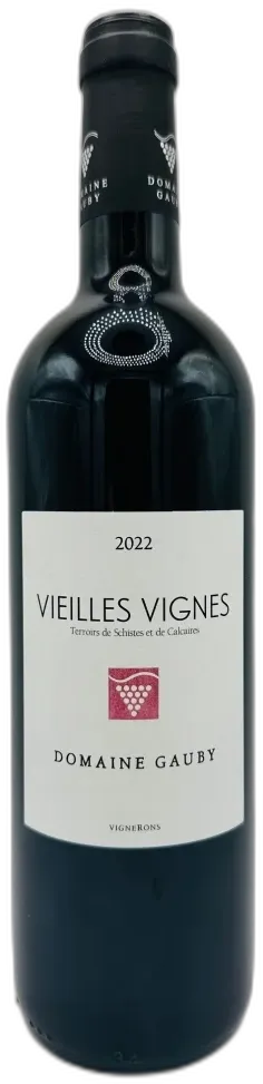 photo Domaine Gauby Vieilles Vignes Cotes Catalanes Rouge 2022 Languedoc Roussillon France