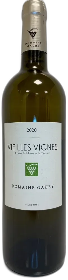 photo Domaine Gauby Vieilles Vignes Cotes Catalanes Blanc 2020 Languedoc Roussillon France