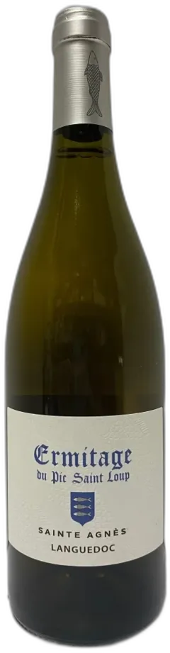 photo Domaine Ermitage du Pic st Loup Sainte Agnes Blanc 2020 Languedoc Roussillon France