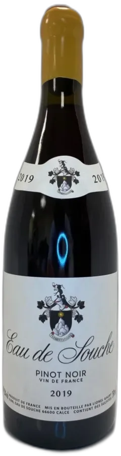 image du vin Domaine Eau de Souche Pinot Noir 2019 Languedoc Roussillon France