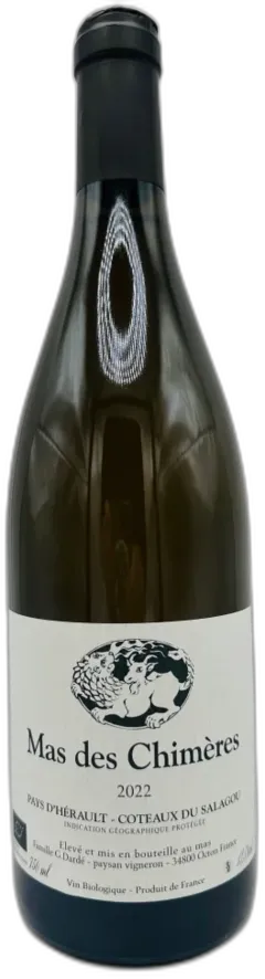 image du vin le Blanc 2023 Mas des Chimères
