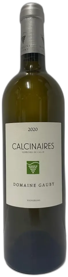 photo Domaine Gauby Blanc Calcinaires 2020 Languedoc Roussillon France