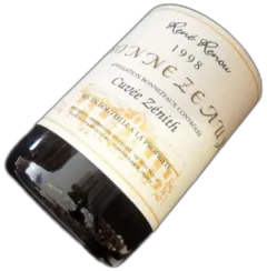 photo du vin Domaine Rene Renou Cuvee Zenith Pays de Loire France