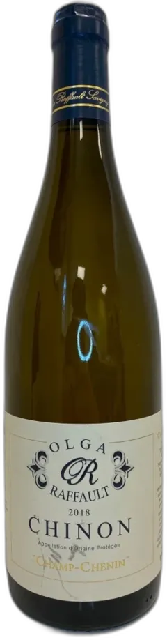 photo Domaine Olga Raffault Champ-Chenin Chinon Blanc 2018 Pays de Loire France