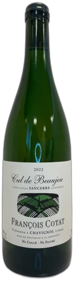 vue du vin Domaine Cotat Francois les Culs de Beaujeu Pays de Loire France