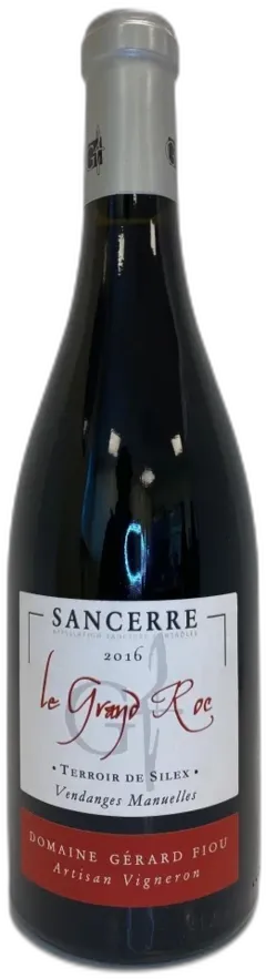 photo Domaine Fiou Sancerre Rouge le Grand Roc 2016 Pays de Loire France