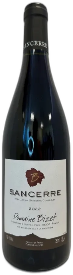 photo Domaine Bizet Sancerre Rouge 2022 Pays de Loire France