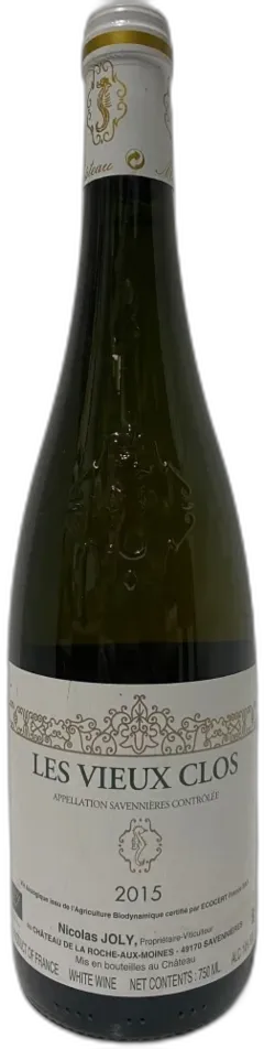 photo Domaine Nicolas Joly les Vieux Clos 2015 Pays de Loire France