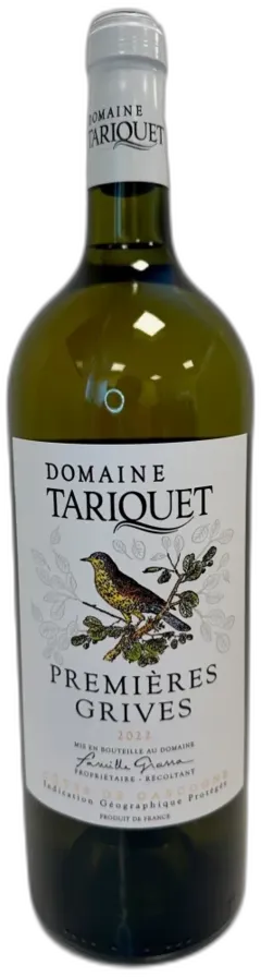 photo Domaine Tariquet Premieres Grives Cotes de Gascogne 2022 Sud Ouest France