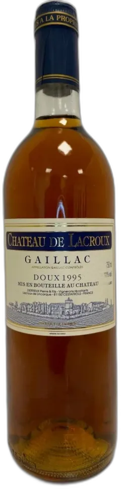 photo Château de Lacroux Gaillac Doux 1995 Sud Ouest France