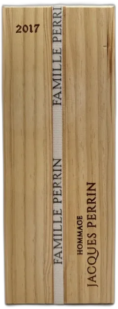 image du vin Domaine Beaucastel Hommage Jacques Perrin 2017 Vallée du Rhône France