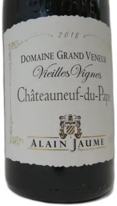 photo Domaine Grand Veneur Vieilles Vignes 2018 Vallée du Rhône France