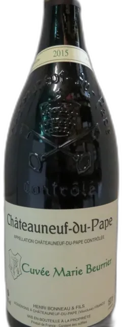 illustration du vin Domaine Henri Bonneau Cuvee Marie Beurrier 2015 Vallée du Rhône France