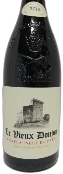 photo du vin Domaine le Vieux Donjon Chateauneuf du Pape 2018 Vallée du Rhône France