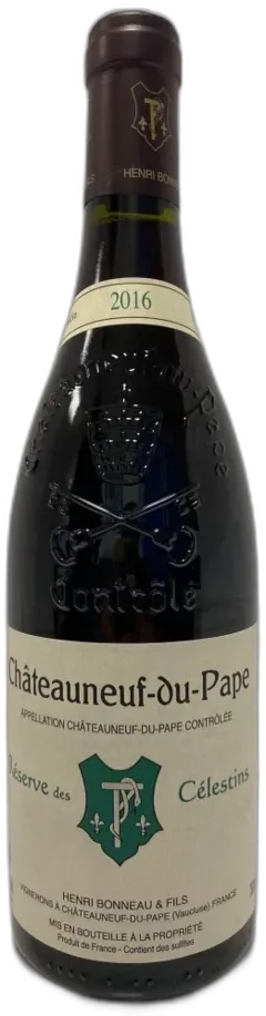 image du vin Domaine Henri Bonneau Reserve des Celestins 2016 Vallée du Rhône France