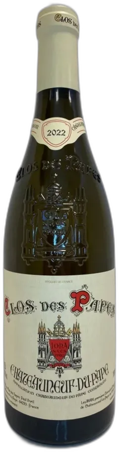 photo Domaine Paul Avril Clos des Papes Chateauneuf du Pape Blanc 2022 Vallée du Rhône France