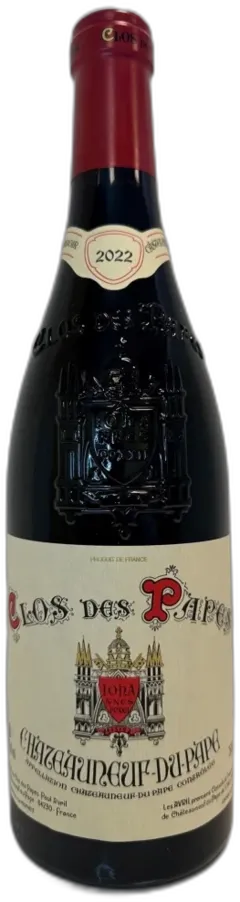 photo Domaine Paul Avril Clos des Papes Chateauneuf du Pape 2022 Vallée du Rhône France