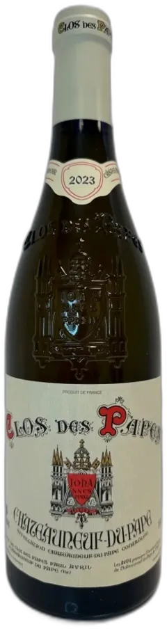photo Domaine Paul Avril Clos des Papes Chateauneuf du Pape Blanc 2023 Vallée du Rhône France