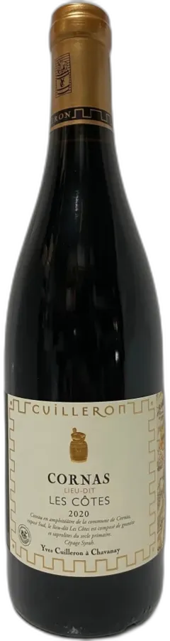 photo Domaine Yves Cuilleron Lieu Dit les Cotes Cornas 2020 Vallée du Rhône France
