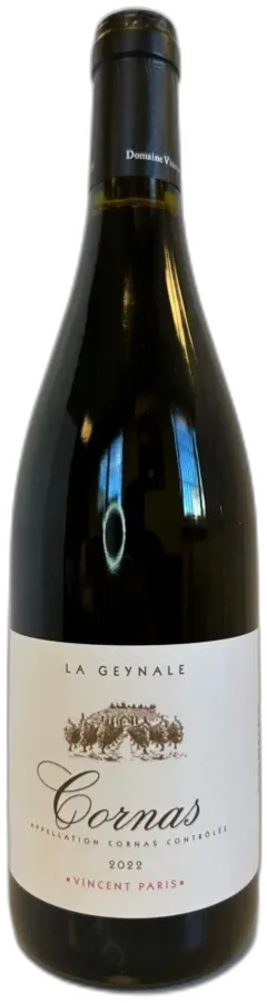 photo Domaine Vincent Paris Cornas la Geynale 2022 Vallée du Rhône France