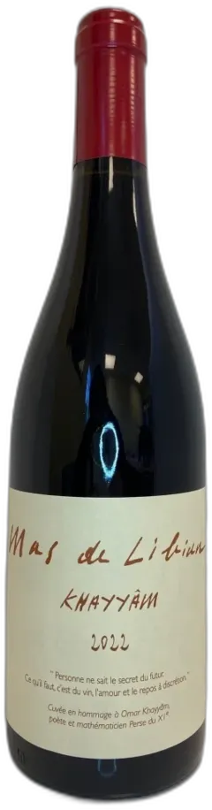photo du vin Domaine Mas de Libian Khayyam 2022 Vallée du Rhône France