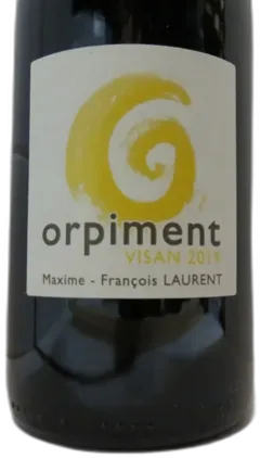 photo du vin Gramenon Maxime Francois Laurent Orpiment 2019 Vallée du Rhône France