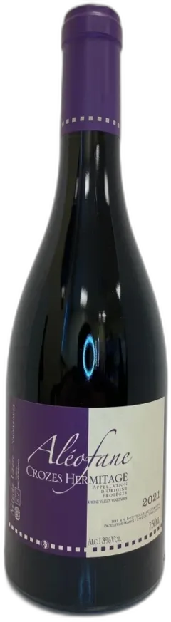 photo du vin Domaine Aleofane Crozes Hermitage Rouge 2021 Vallée du Rhône France