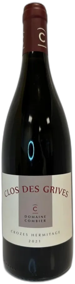 image du vin Domaine Combier Clos des Grives 2021 Vallée du Rhône France