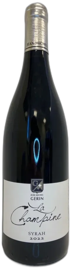 photo du vin Domaine Gerin la Champine Syrah 2022 Vallée du Rhône France
