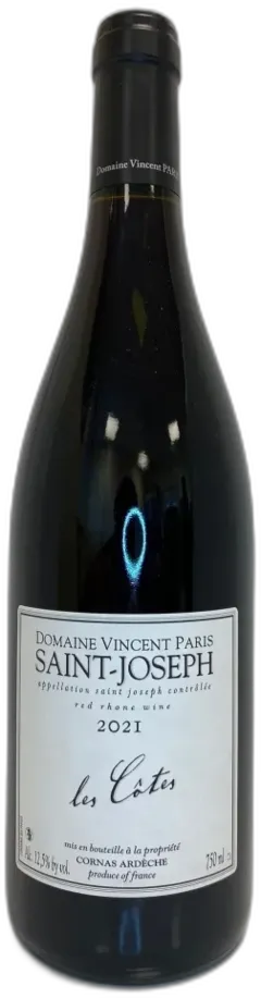 photo Domaine Vincent Paris Saint Joseph les Cotes 2021 Vallée du Rhône France